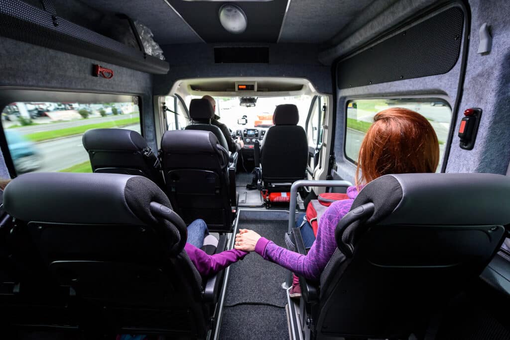 Passenger van